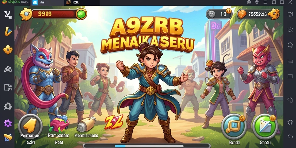 Tampilan gameplay seru di 99ZK dengan tantangan menantang.