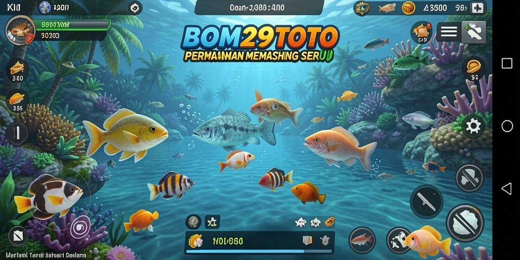 Tangkapan ikan besar dalam gameplay BOM29TOTO.