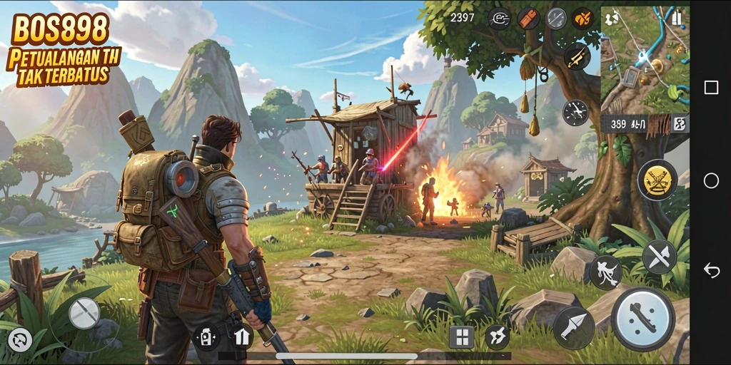 Gameplay seru di dunia terbuka BOS898 yang memukau.