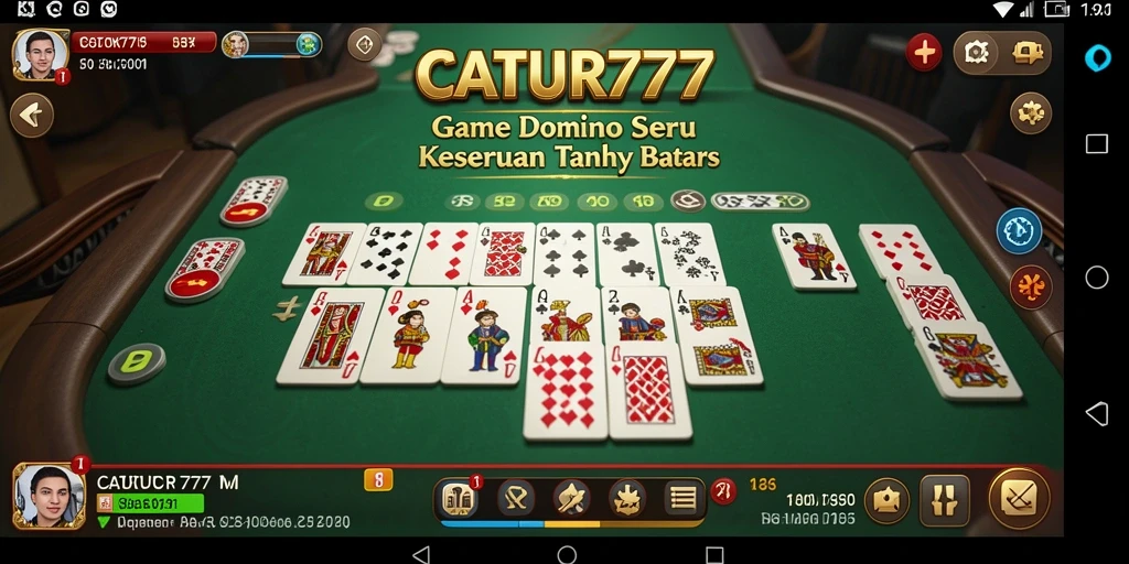 Gameplay seru dan kompetitif dalam CATUR777.