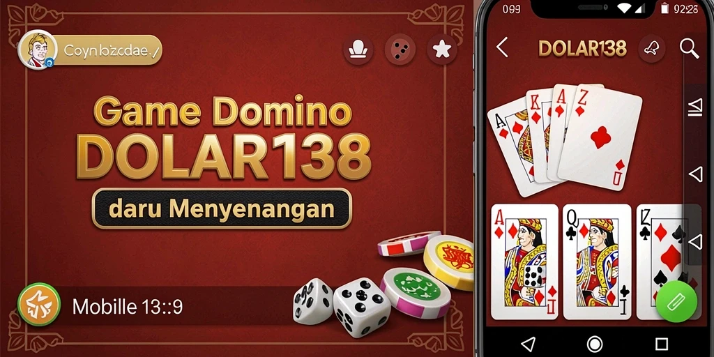 Tampilan gameplay DOLAR138 yang menarik dalam permainan Domino.