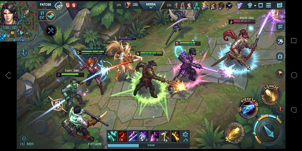 Gameplay seru dan grafis menawan dari FATCAI99.