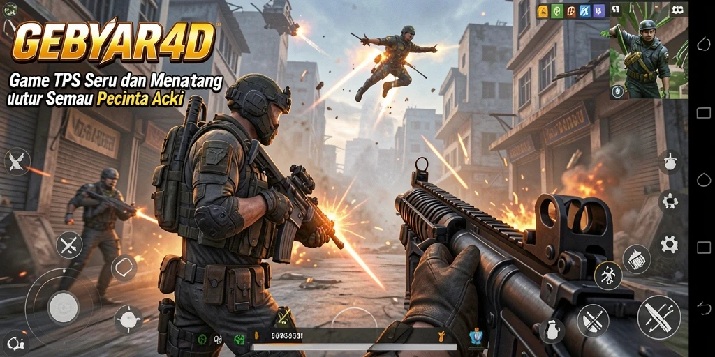 Tampilan gameplay seru dan menegangkan dari GEBYAR4D.