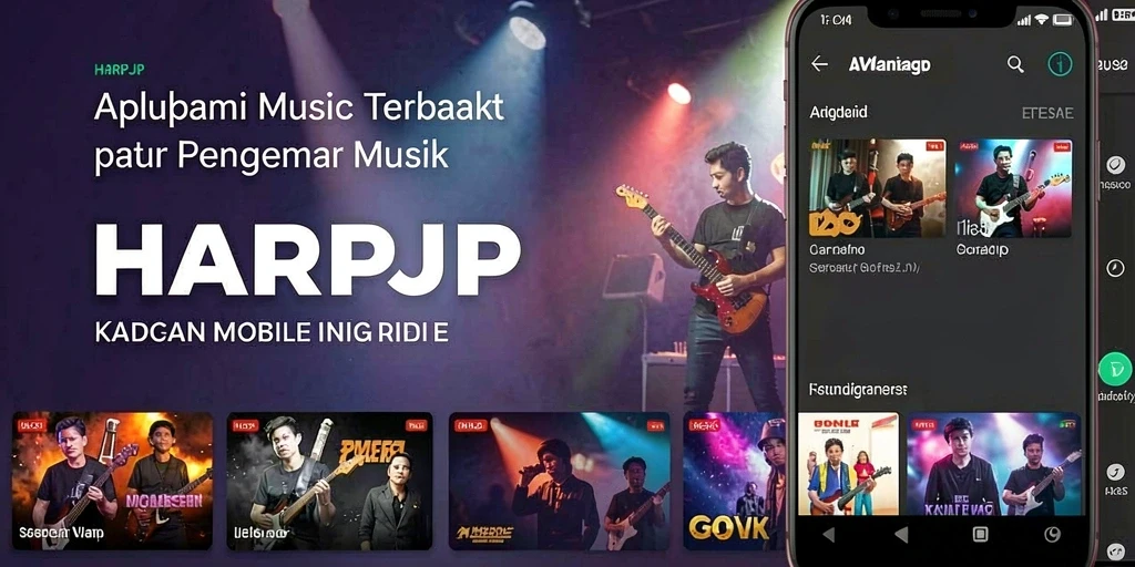 Tampilan screenshot HARAPJP yang menunjukkan antarmuka pengguna yang menarik.