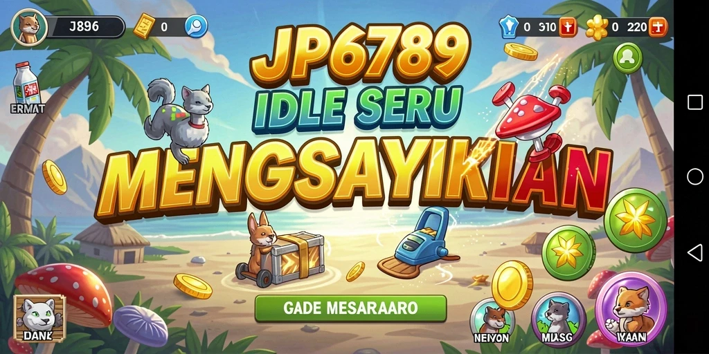 Screenshot utama <strong>JP6789</strong> menampilkan gameplay Idle yang menarik dan interaktif.