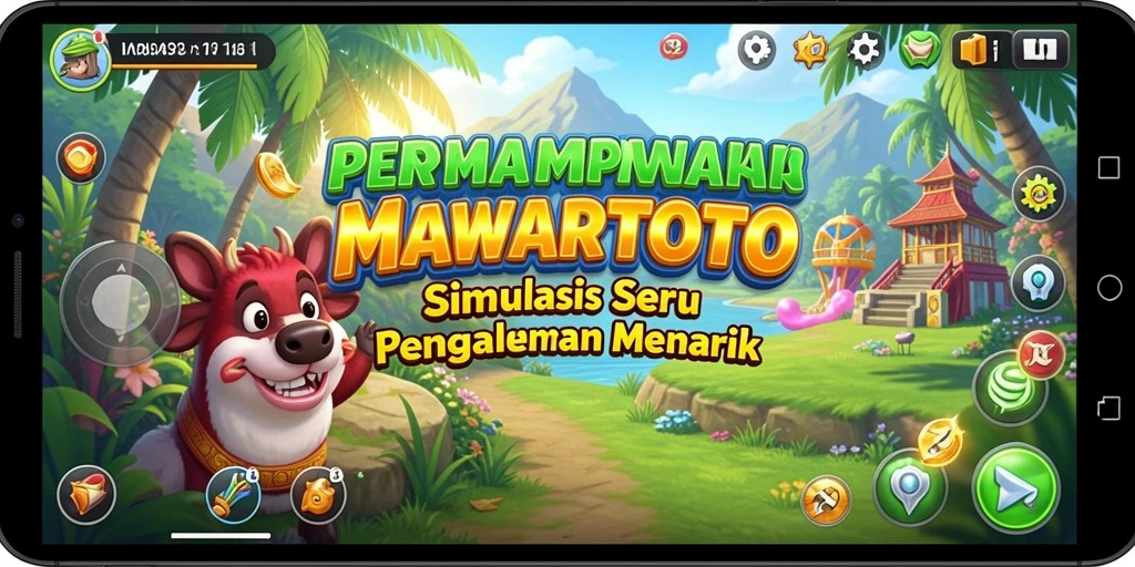 Screenshot MAWARTOTO menunjukkan gameplay simulasi yang menarik.