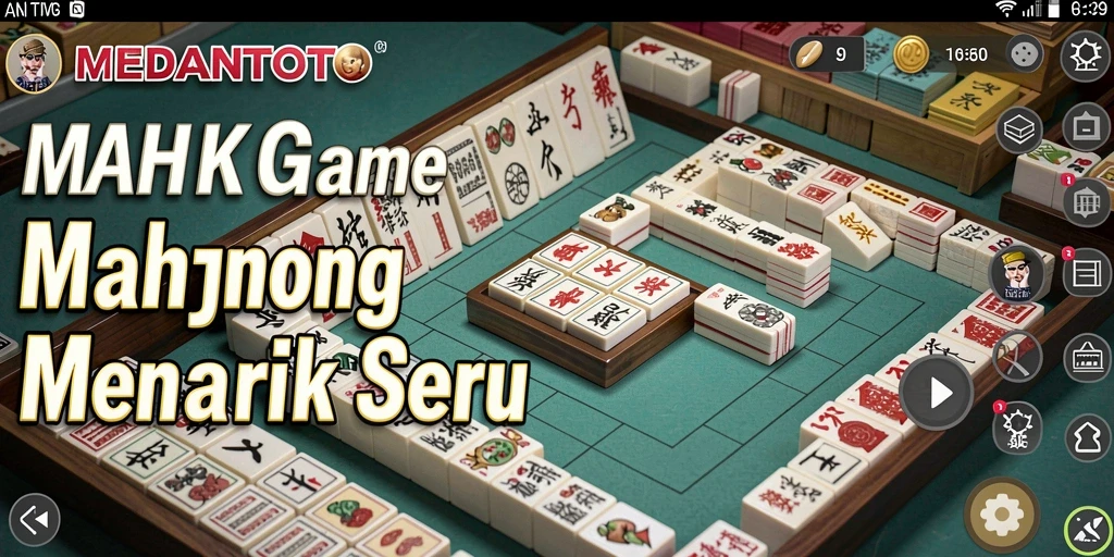 Tampilan screenshot dari pengalaman bermain Mahjong di MEDANTOTO.