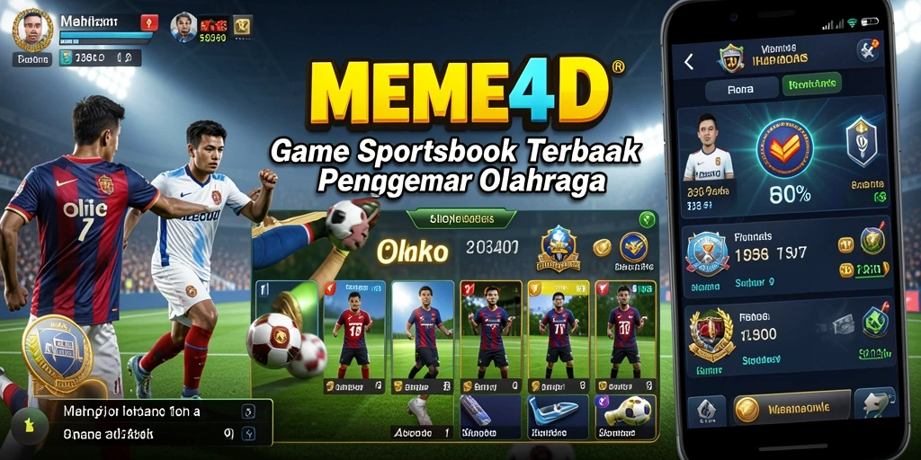 Screenshot MEME4D menampilkan pengalaman sportsbook yang seru dan interaktif.