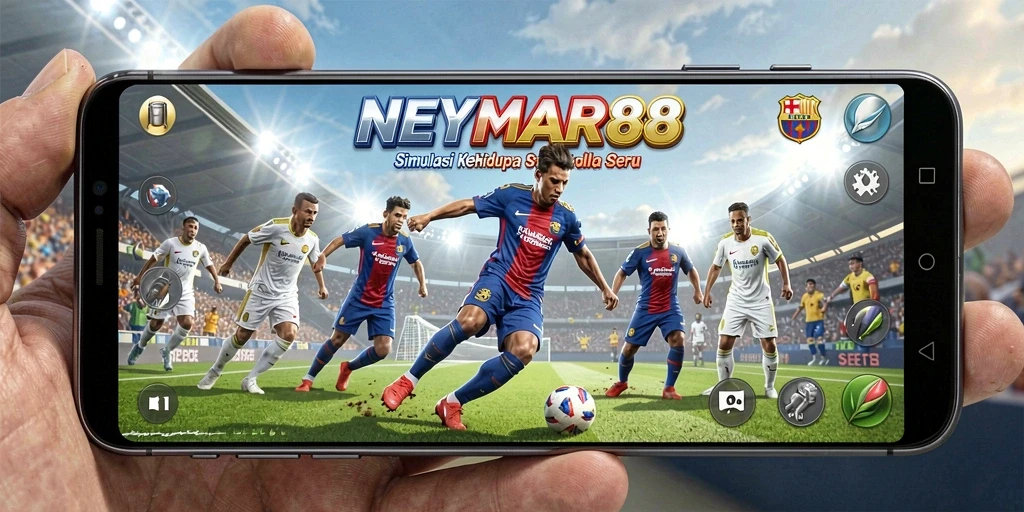 Tampilan gameplay NEYMAR88 yang penuh aksi dan tantangan.