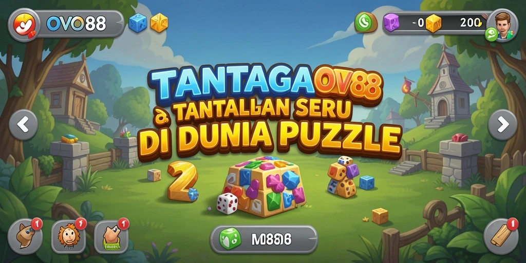 Gameplay OVO88 yang menantang dan menarik dalam puzzle.