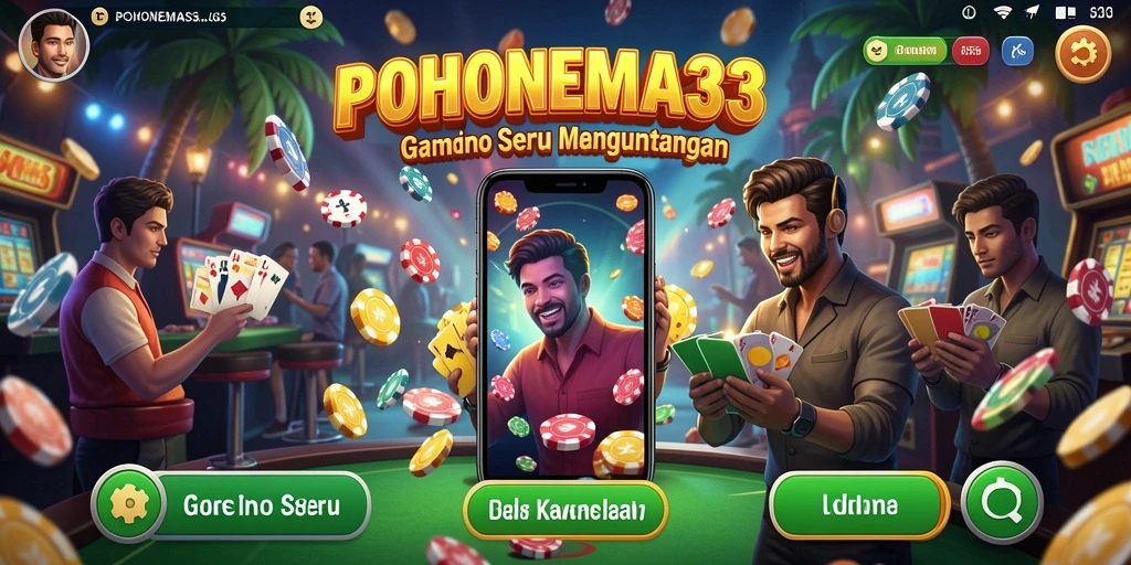 Tampilan utama gameplay POHONEMAS33 yang mengasyikkan dan menarik.