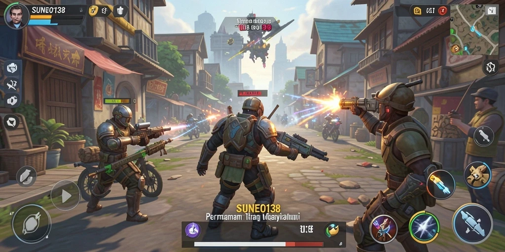 Tampilan menarik dari gameplay strategis SUNEO138 mengasyikkan.
