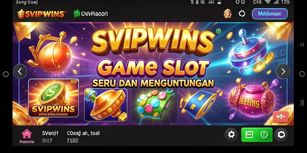 Tampilan menarik dari permainan Slot SVIPWINS yang mengasyikkan.